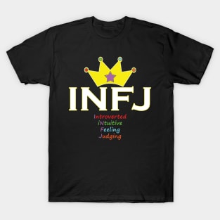 INFJ - Typography Design T-Shirt